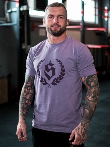 T-shirt "Big Laur" - Violet SM_1342 Środowisko Miejskie T-SHIRTS