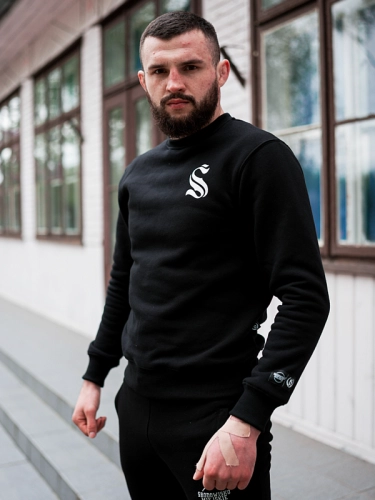 Crewneck "Symbol mini" - Black SM_1329 Środowisko Miejskie CREWNECK