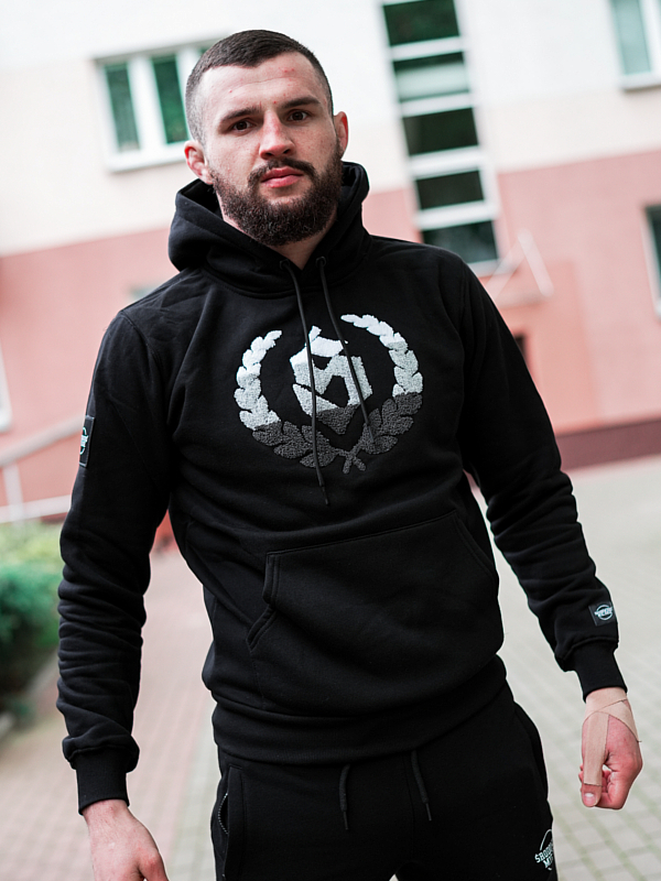 Hoodie "Chenille" - Black SM_1226 Środowisko Miejskie HOODIE