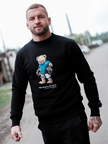 Bluza bez kaptura "MMA Bear- Czarna za 239,00 zł 2