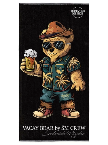 Beach towel "Vacay Bear" SM_1361 Środowisko Miejskie TOWEL