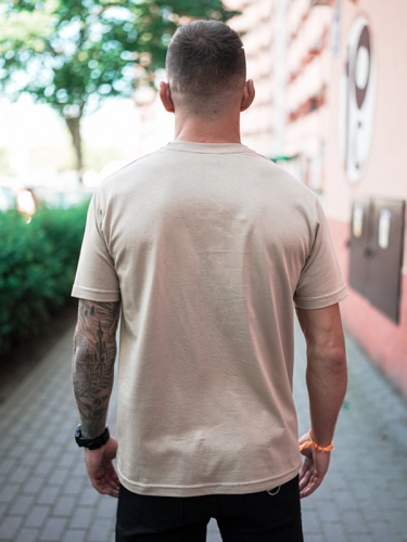 Koszulka "Symbol" - Beżowa SM_1343 Środowisko Miejskie 2