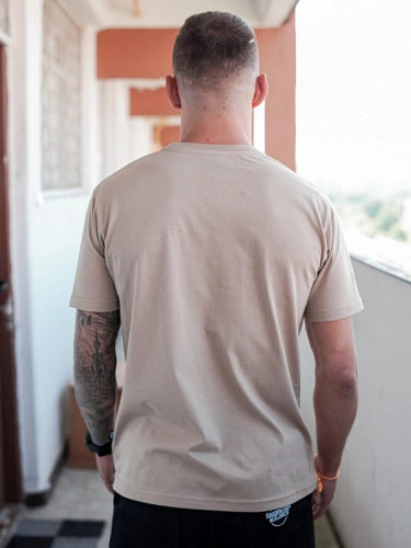 T-shirt "Big Laur" - Beige SM_1341 Środowisko Miejskie T-SHIRTS 2
