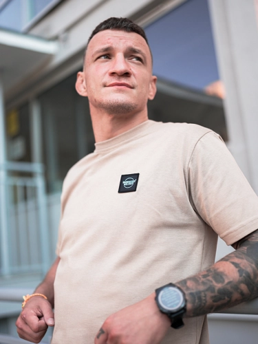 T-shirt "CLS mini" - Beige SM_1350 Środowisko Miejskie T-SHIRTS