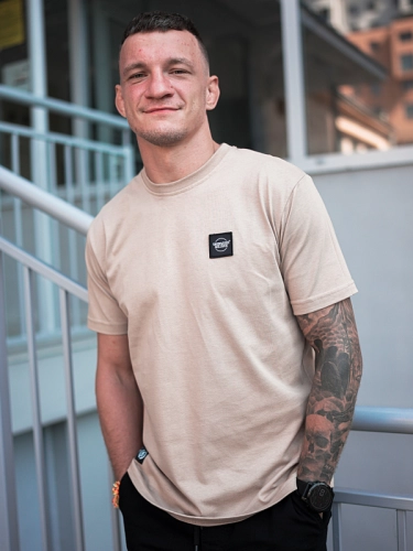 T-shirt "CLS mini" - Beige SM_1350 Środowisko Miejskie T-SHIRTS