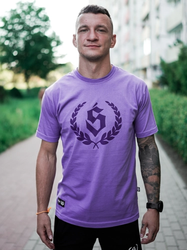 T-shirt "Big Laur" - Violet SM_1342 Środowisko Miejskie T-SHIRTS