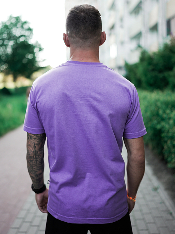 T-shirt "Big Laur" - Violet SM_1342 Środowisko Miejskie T-SHIRTS