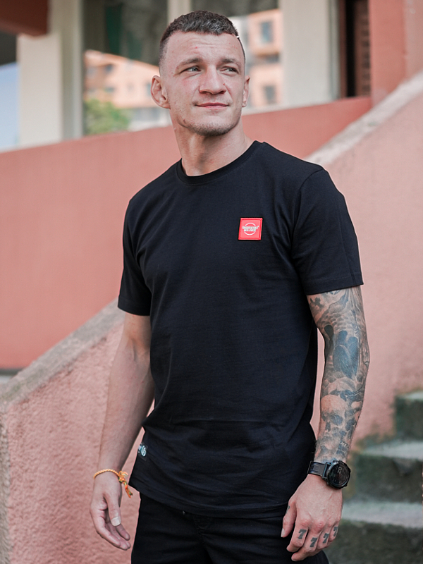 Koszulka "CLS mini Red" - Czarna / Czerwona SM_1352 Środowisko Miejskie