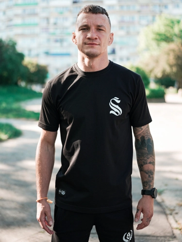 T-Shirt "Symbol mini" - black SM_1338 Środowisko Miejskie T-SHIRTS