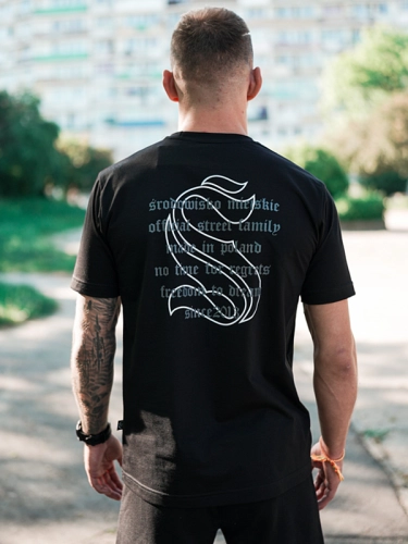 Koszulka "Symbol mini" - Czarna SM_1338 Środowisko Miejskie 2