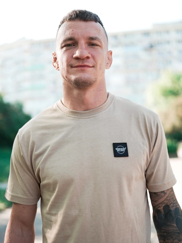 T-shirt "CLS mini" - Beige SM_1350 Środowisko Miejskie T-SHIRTS 2