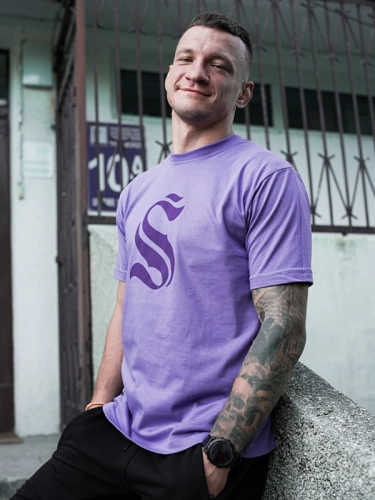 T-shirt "Symbol" - Violet SM_1345 Środowisko Miejskie T-SHIRTS