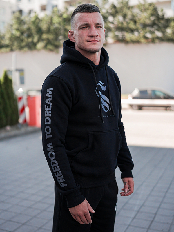 Bluza z kapturem "Symbol" - Czarna SM_1333 Środowisko Miejskie