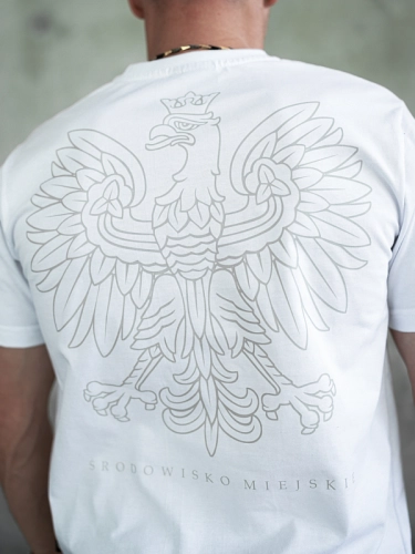 T-Shirt "Poland - Orzeł" - White SM_1379 Środowisko Miejskie T-SHIRTS