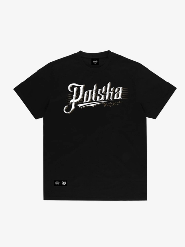 T-Shirt "Polska" - Black SM_1373 Środowisko Miejskie T-SHIRTS