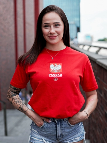 "Poland - Orzeł" T-shirt - Red for 119.00 PLN 1