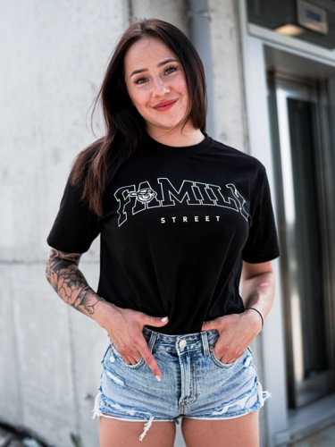 T-Shirt "Street Family" - Black / White SM_1346 Środowisko Miejskie T-SHIRTS 1