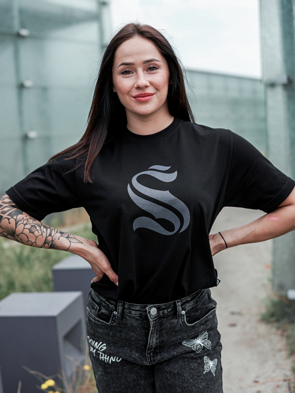T-Shirt "Symbol" - black SM_1344 Środowisko Miejskie T-SHIRTS
