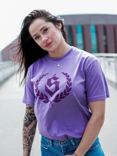 T-shirt "Big Laur" - Violet SM_1342 Środowisko Miejskie T-SHIRTS 2