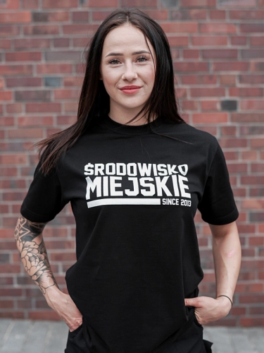 T-Shirt "Essential Classic" - Black SM_1309 Środowisko Miejskie T-SHIRTS 2