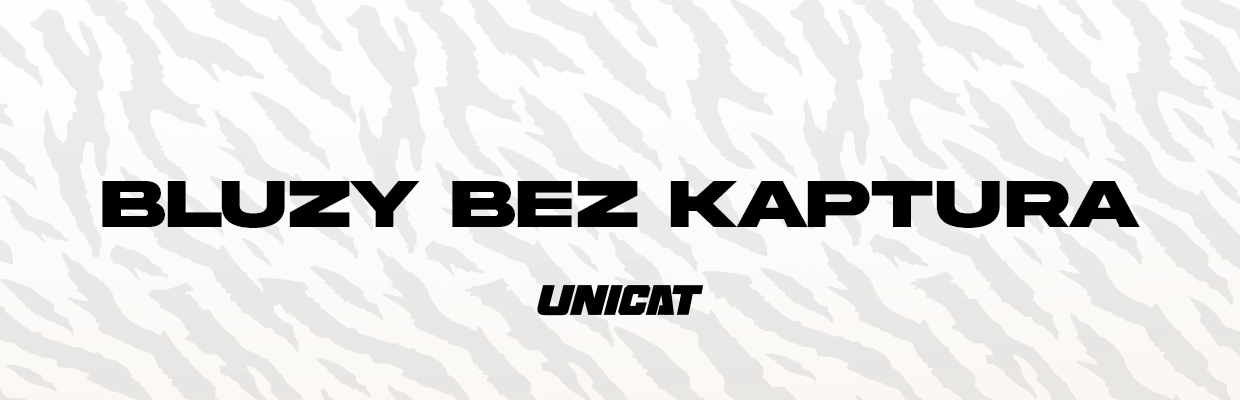 Bluzy bez kaptura Unicat