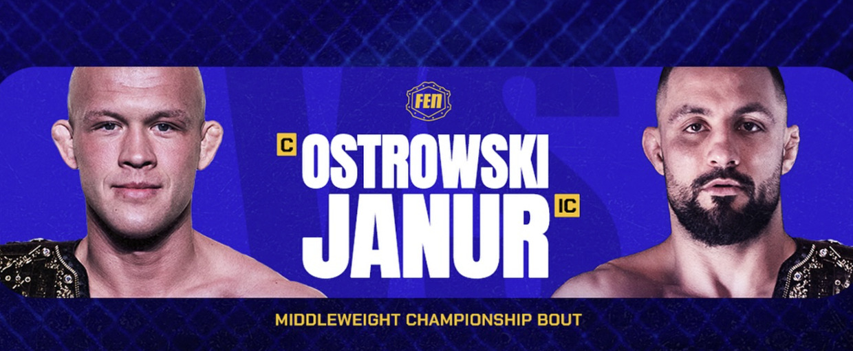 Mateusz Janur vs. Tomasz Ostrowski – middleweight title fight at FEN 60