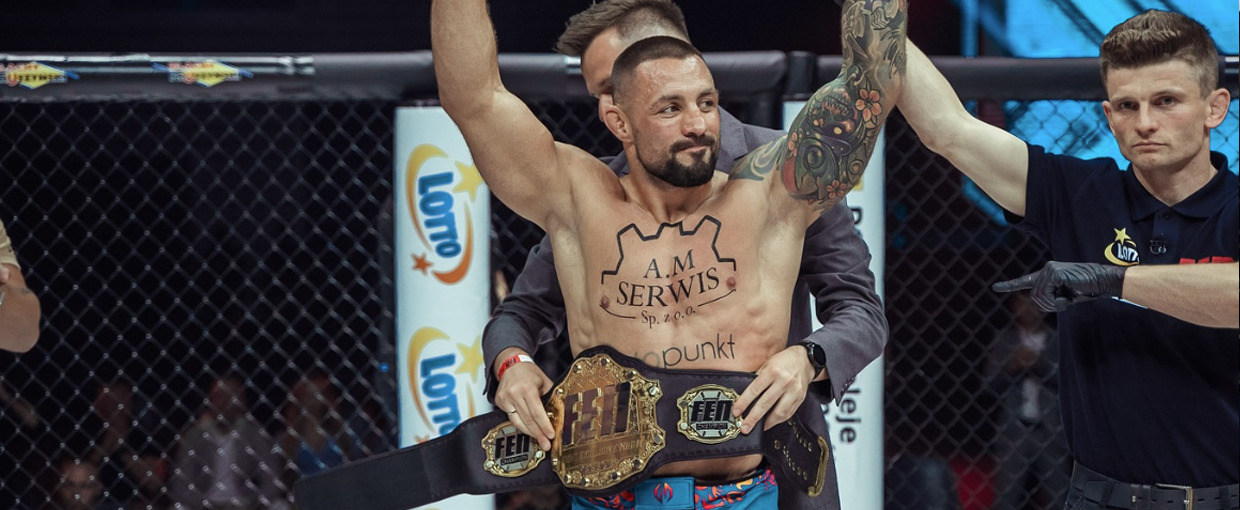 Mateusz Janur mistrzem wagi średniej organizacji FEN!